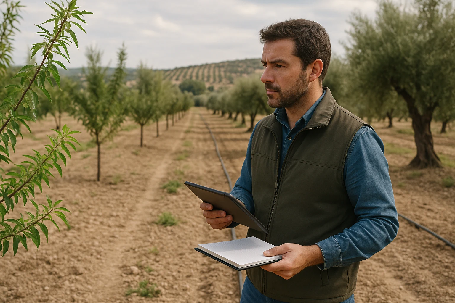 Cómo tramitar un cambio de cultivo a olivar, almendro o pistacho en una finca rústica: permisos, PAC, compatibilidad urbanística y costes técnicos